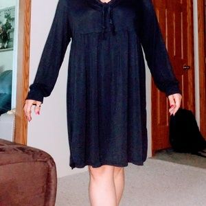 Super comfortable Black Long Sleeve  Dress L